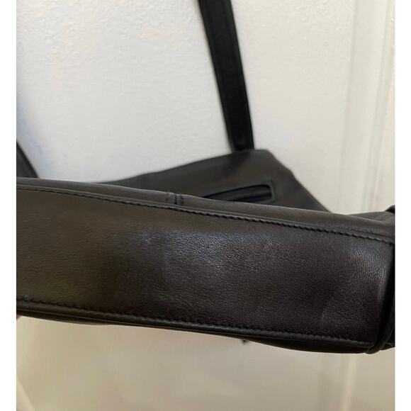 vintage Tignanello black leather shoulder bag - Picture 10 of 14